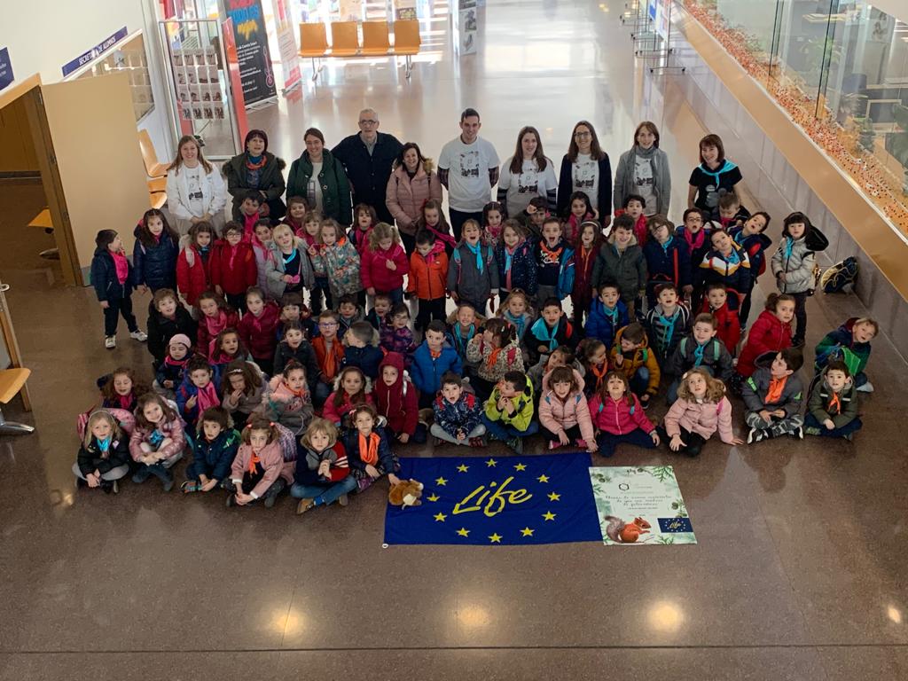 Estudiantes de 3º de infantil del colegio Miguel Delibes conocen el proyecto europeo LIFE-REPOLYUSE - 03