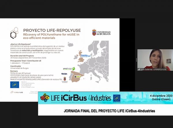 Jornada final del proyecto Life Icirbus-4industries – On line